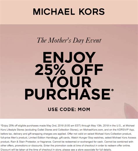 coupon michael kors online|michael kors amex offer.